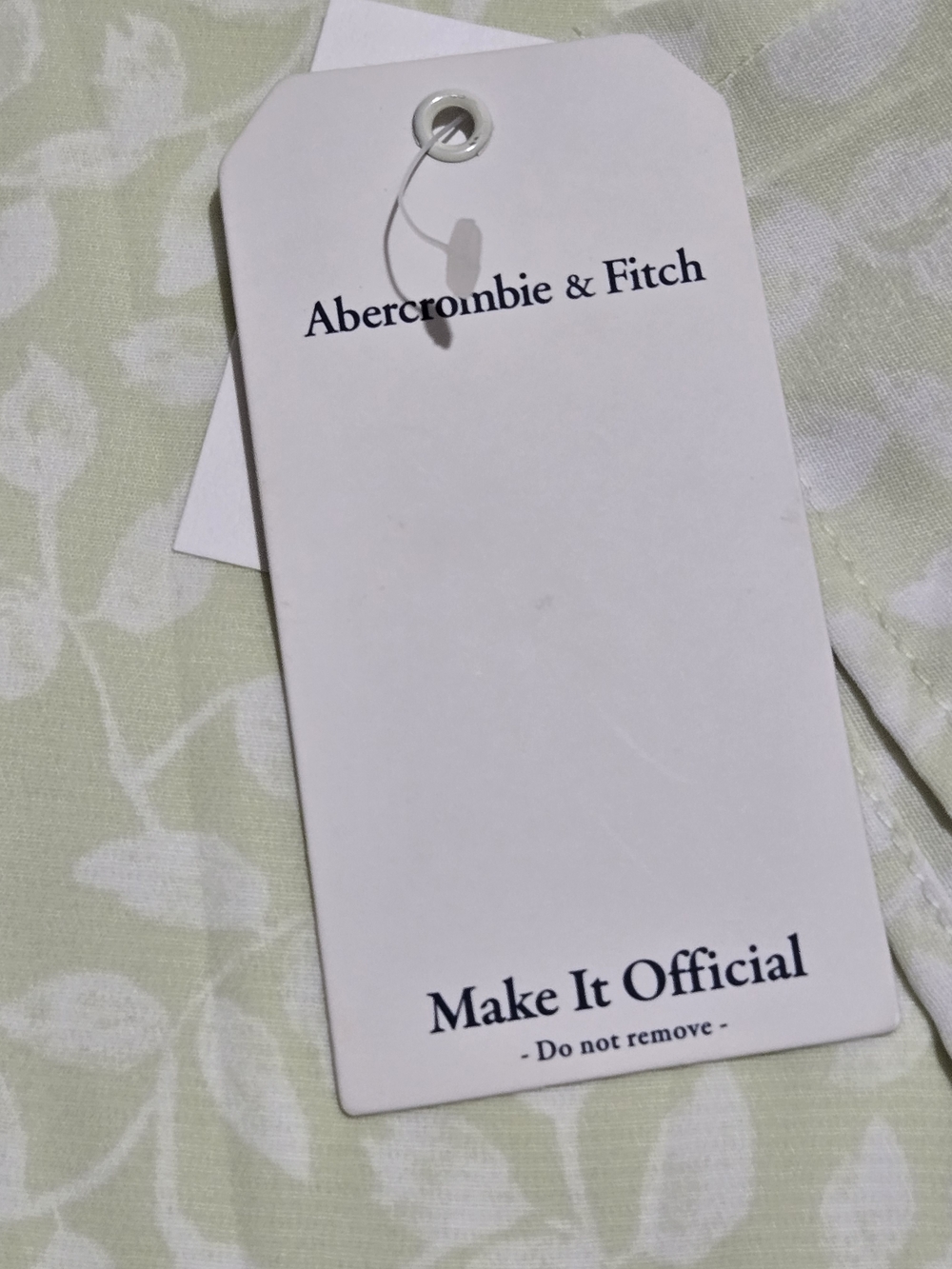 Abercrombie & Fitch Strapless Pale Mint Floral Maxi Dress - Picture 8 of 8